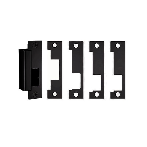 Complete Strike for Latchbolt Locks Lock Monitor, Includes 1J, 1K, 1KD, and 1KM Faceplates, BSP